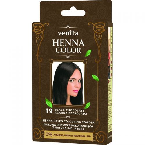 Venita Henna Color ZOK Nr 19 Czarna Czekolada