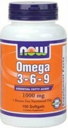 Now Foods Omega 3-6-9 1000 Mg 100 K