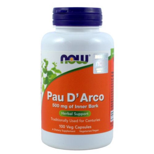 Now Foods Pau D Arco 500 Mg 100 K