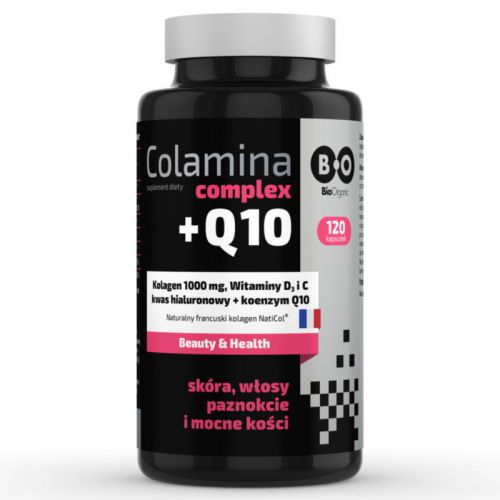 Bio Organic Colamina 1000 + D3 + Q10 120 k