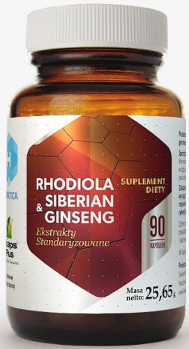 Hepatica Rhodiola I Siberian Ginseng 90 k odpornść