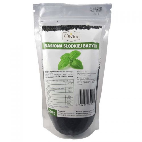 Olvita Nasiona Słodkiej Bazylii 250g