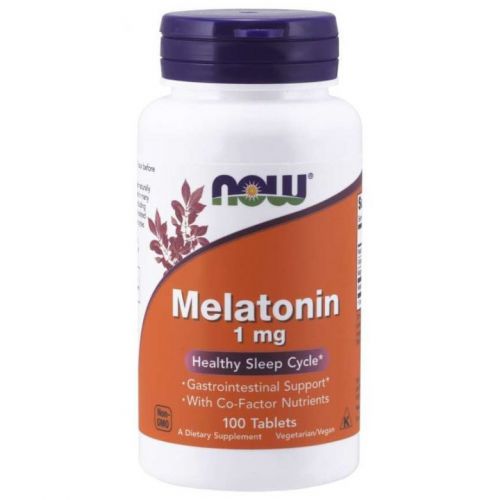 Now Foods Melatonin 1 mg 100 tabletek