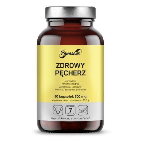 Panaseus Zdrowy Pęcherz 50 kap