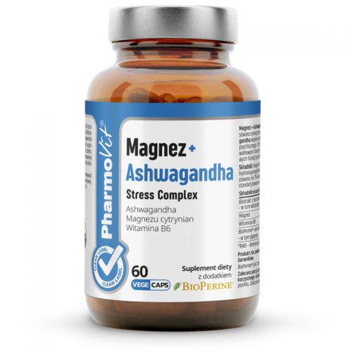 Pharmovit Magnez + Ashwagandha 60 k