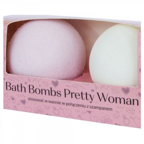 LAQ Kule do kąpieli damskie Bath Bombs Pretty Woma