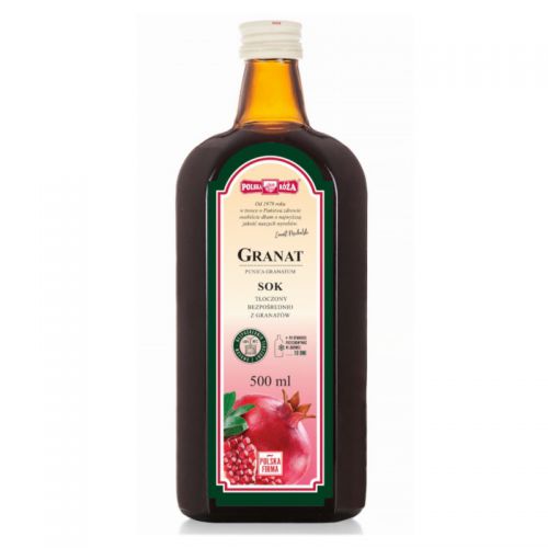 Polska Róża Granat Sok 100% 500 Ml