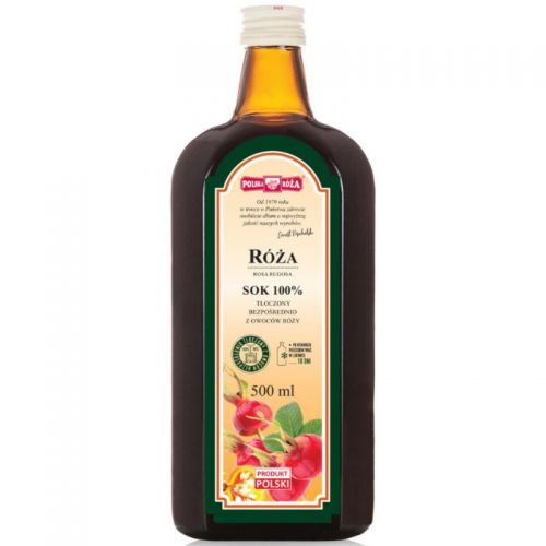 Polska Róża Róża 100 % sok 500 ml