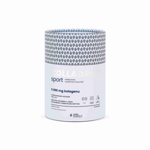 Colladrop® Sport, kolagen morski 5000 mg, saszetki