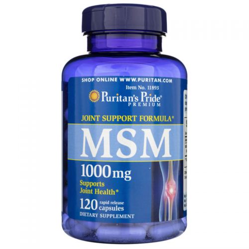 Puritans Pride MSM 1000 mg 120 kap