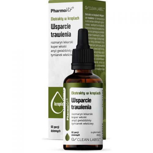 Pharmovit Ektrakt Wsparcie Trawienia krople 30 ml