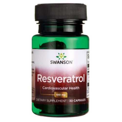 Swanson Resweratrol 100 Mg 30 K Opóźnia Starzenie