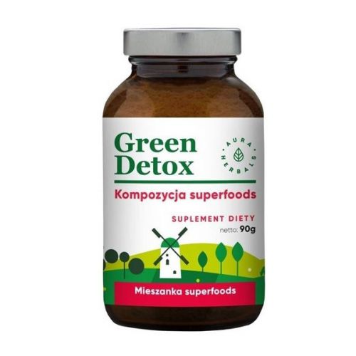 Aura Herbals Green Detox Koktaj Oczyszczający 90 G