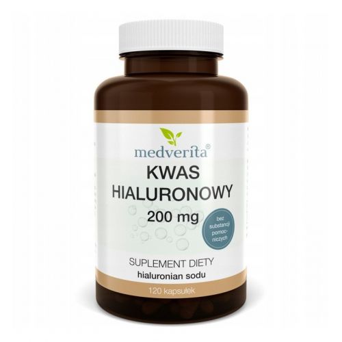 Medverita Kwas Hialuronowy 200 mg  120 kap