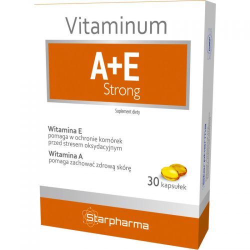 Starpharma Vitaminum A + E Strong 30 kapsułek