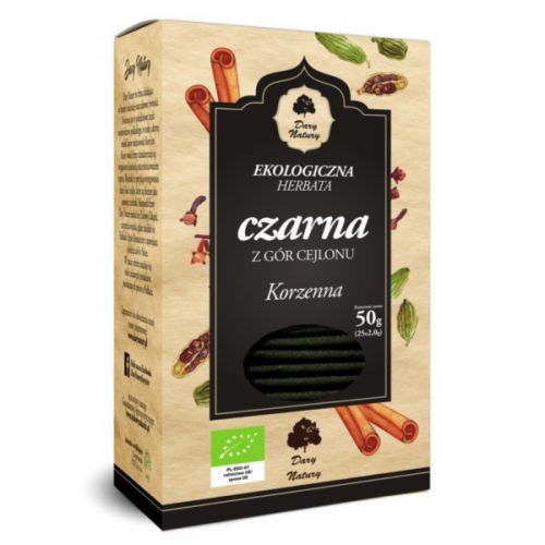 Dary Natury Herbata Czarna Korzenna Eko 25X2G
