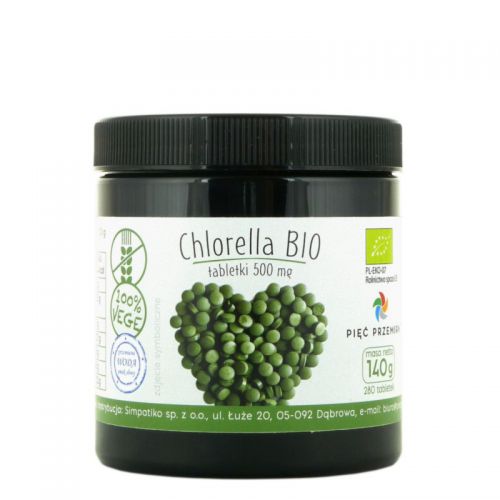 Pięć Przemian Chlorella Bio tabletki 140 g