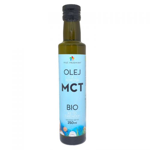 Pięć przemian Olej z kokosa MCT BIO 250 ml