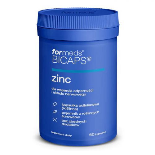 Formeds Bicaps Zinc 25 mg 60 k odporność