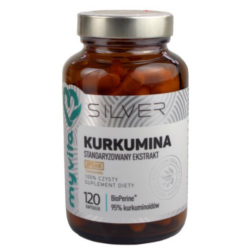 Myvita Silver Kurkumina 100% 120 K Odporność