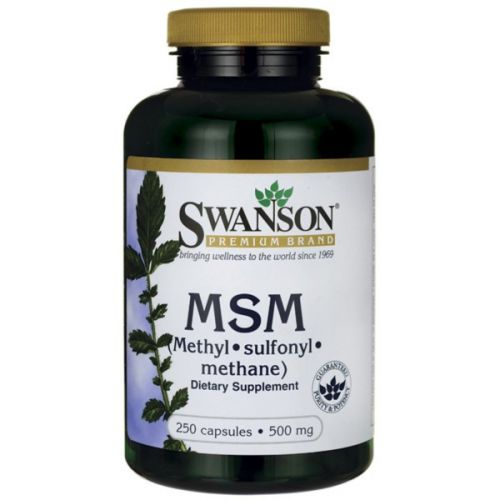 Swanson Msm Metylosulfonylometan 500 Mg 250 K