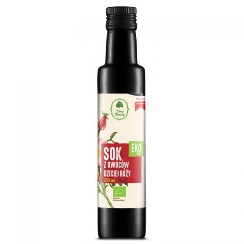 Dary Natury Sok z owoców dzikiej róży eko 250 ml