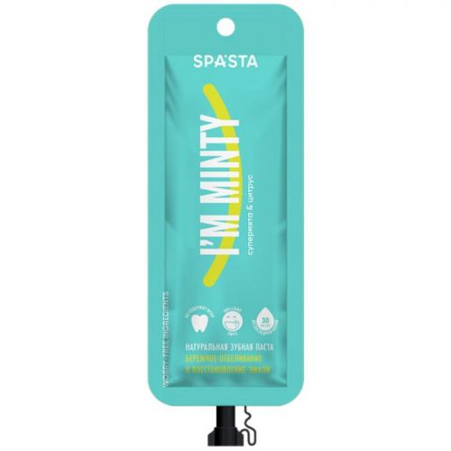 Spasta Pasta do zębów I m Minty 30ml saszetka