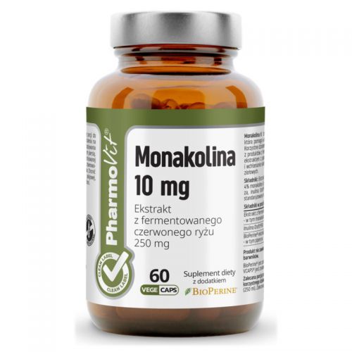 Pharmovit Monakolina 60 kapsułek cholesterol