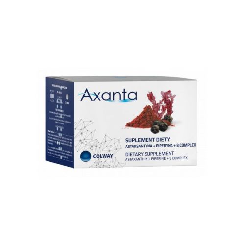 Colway Axanta-Astaksantyna+Piperyna+B  60 Kapsułek