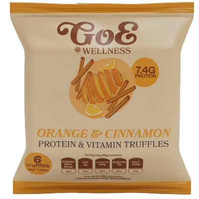 Trufle pomarańczowo cynamonowe 45 g