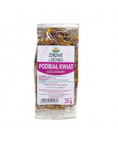 Natura Wita Podbiał Kwiat suszony 25 G