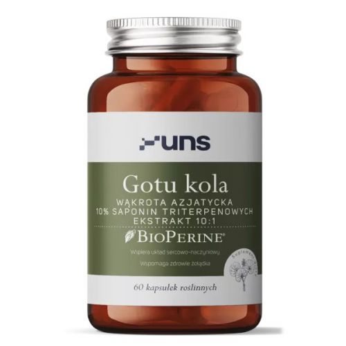 UNS Gotu Kola + Bioperine 60 k vege