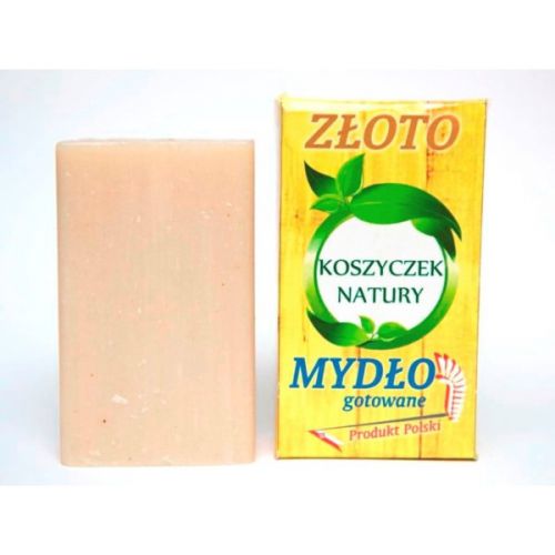 Polmat Naturalne Mydło Roślinne Ze Złotem 100G