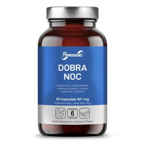 Panaseus Dobra Noc 50 k melatonina kozłek