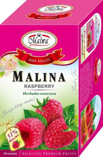 Malwa Malina herbata owocowa 20 torebek
