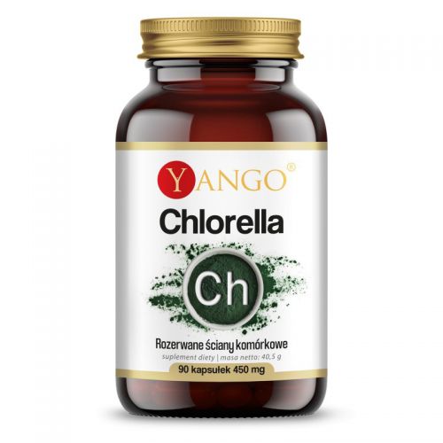 Yango Chlorella 90 k 450 mg oczyszczanie