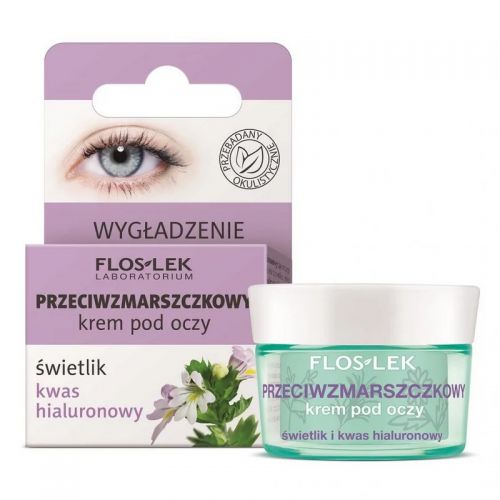 Floslek Przeciwzmarszczkowy krem pod oczy 15ml