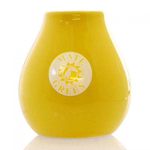 Oranżada Naczynie ceramiczne Luka Yellow 350 ml